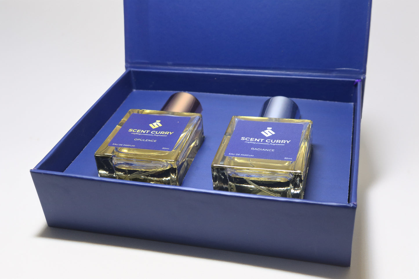 Opulence & Radiance: Elegant Sweet & Zesty Floral Perfume Set, Premium Long-Lasting Scent Duo