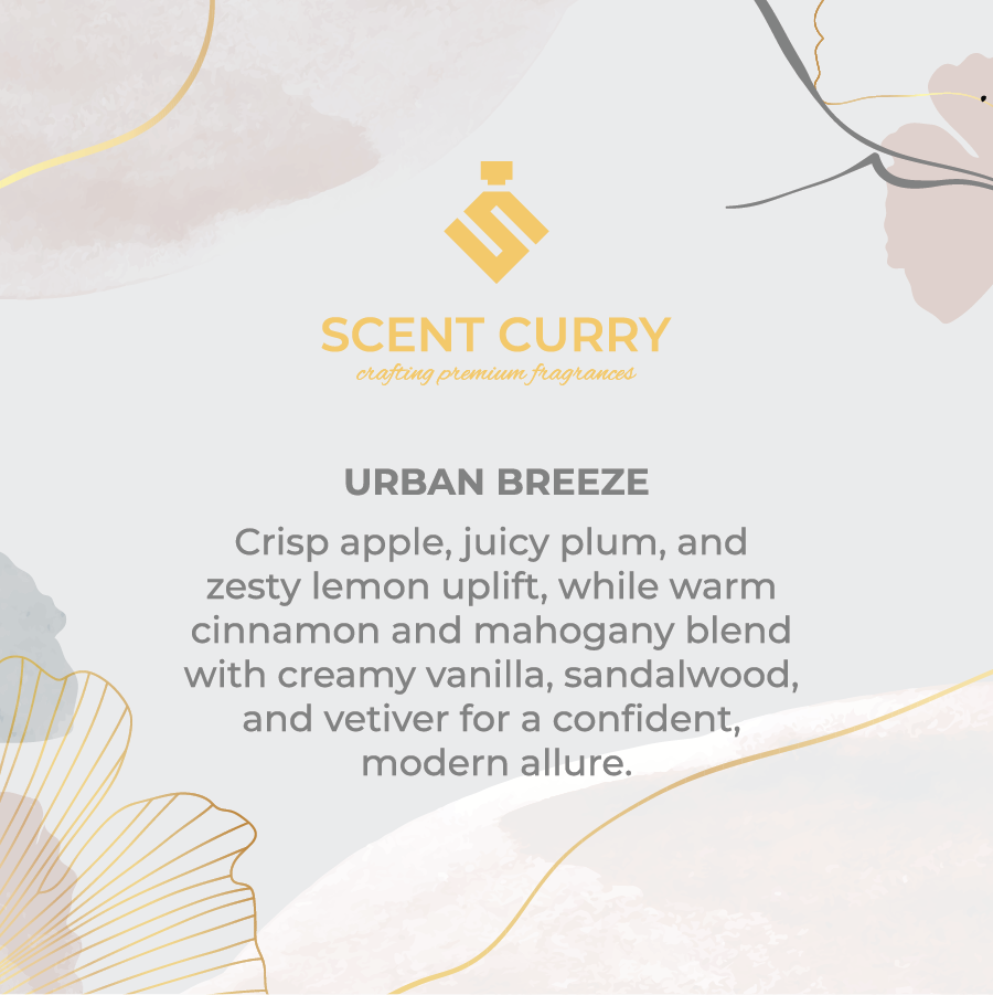 Scent Curry Premium Perfume Combos - Opulence & Radiance | Oudh Royale & Urban Breeze - Buy 2, Save 25%!